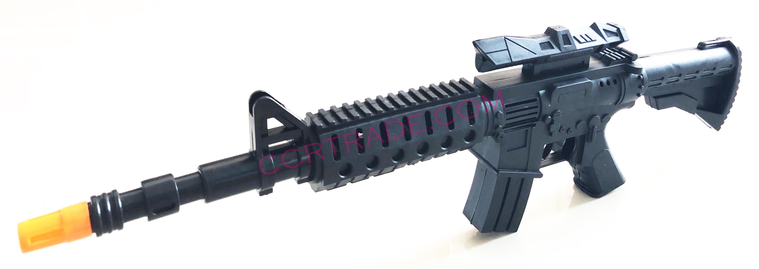 ปืน M16 มีกล้องจัมโบ้ มีเสียง มีไฟ 44.5 ซม.