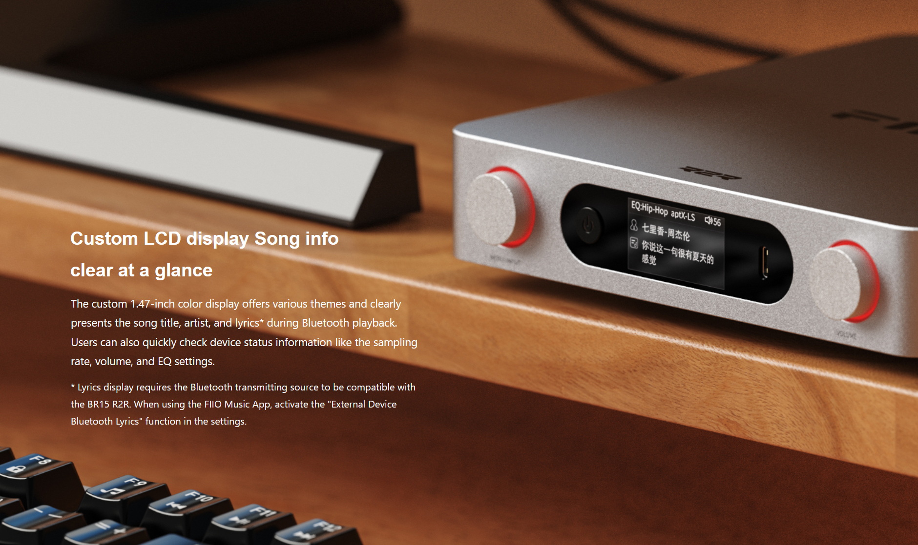 FiiO BR15 R2R เครื่องรับสัญญาณ Bluetooth 6.0 ชิป Qualcomm QCC5181 รุ่นเรือธงรองรับ Hi-Res ประกันศูนย์ไทย