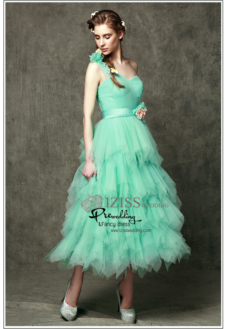 ฺBM0104 - พรีออเดอร์ ชุดเพื่อนเจ้าสาวราตรียาวสีเขียวมินท์