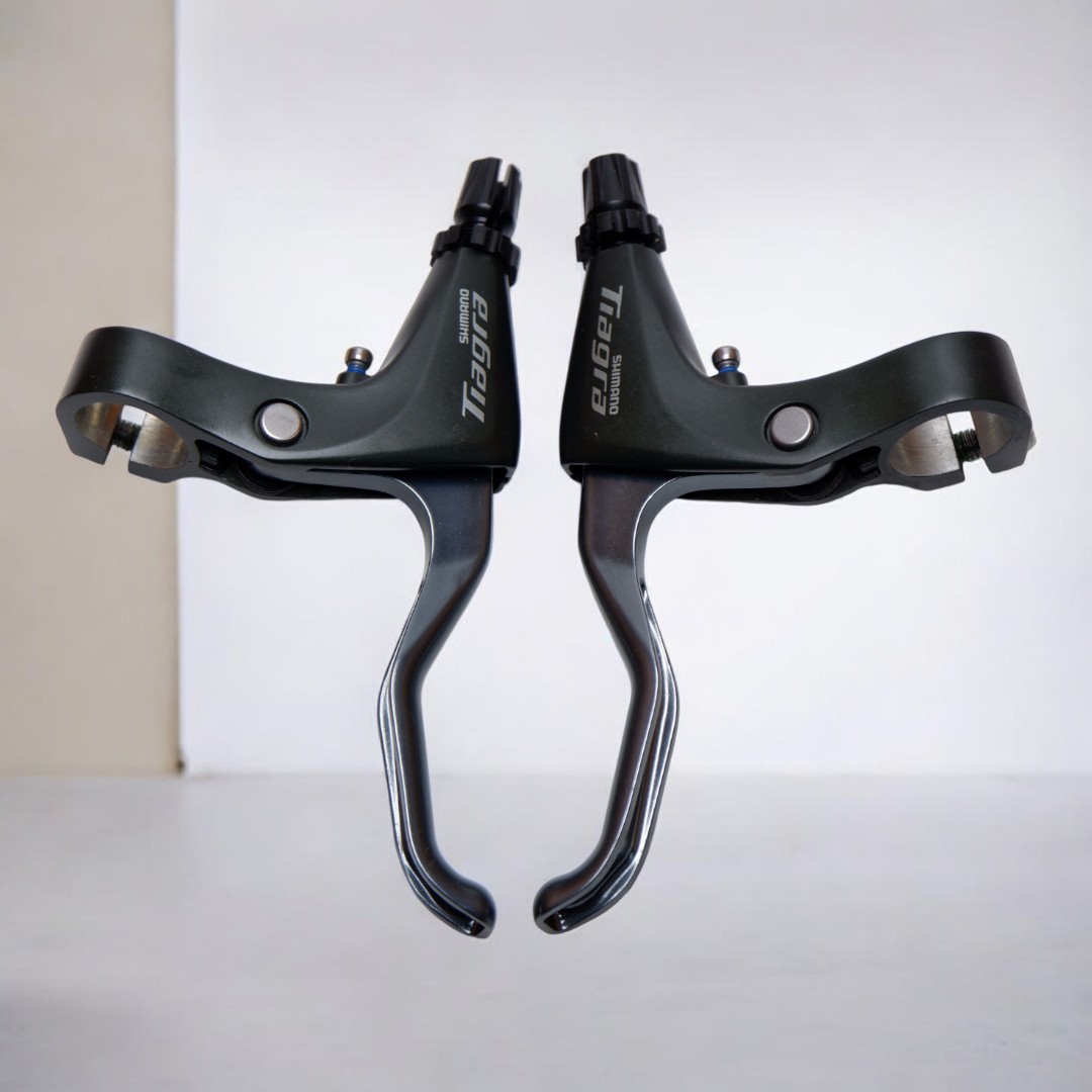 มือเบรคจักรยาน SHIMANO TIAGRA, BL-4700, R/L, สำหรับใส่แฮนด์ตรง