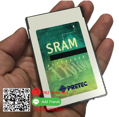 PRETEC 2MB PCMCIA TYPE 1 SRAM 5V CARD