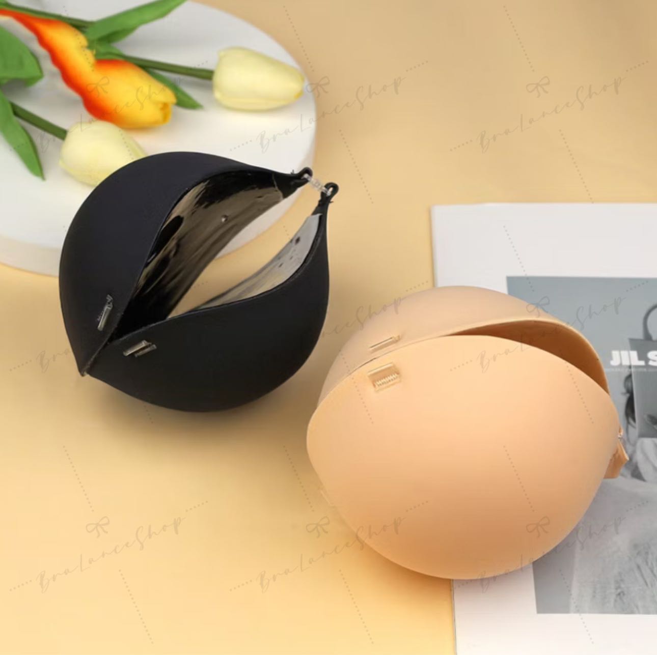 BLS✿J63 บรากาวกลมดูมหนา 6 CM.