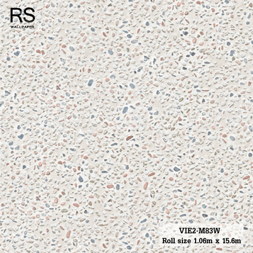 วอลเปเปอร์ ลายเม็ดกรวด VIE2-M83W