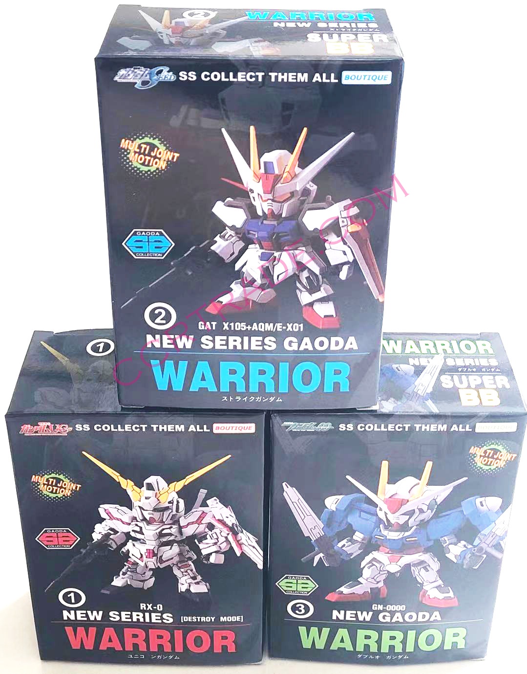 หุ่นฟิกเกอร์กันดั้มยิงกระสุนกล่อง 29 ซม.