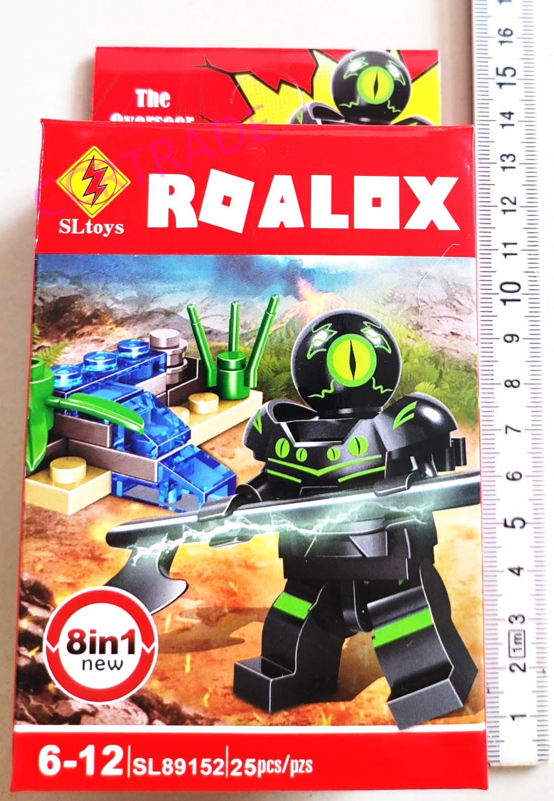 เลโก้โรล็อกซ์อัศวินกล่อง 8x14.5 ซม.(งานห้าง)