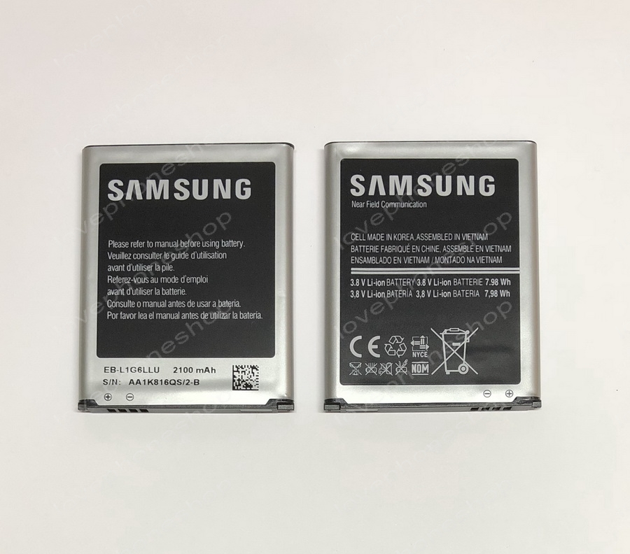 แบตเตอรี่ แท้ Samsung Galaxy S3 (i9300) 2100 mAh With NFC (ส่งฟรี)