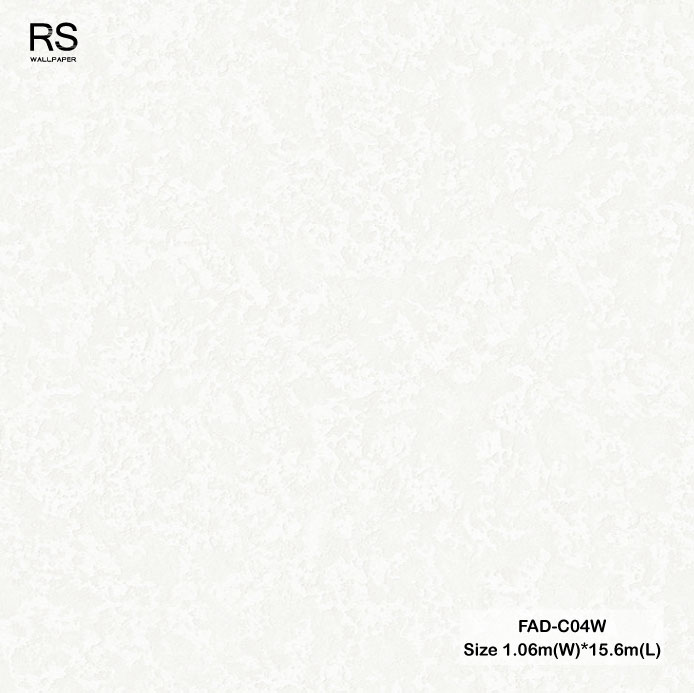 วอลเปเปอร์ลายปูนเปลือยคอนกรีต สีเทาอ่อน FAD-C04W