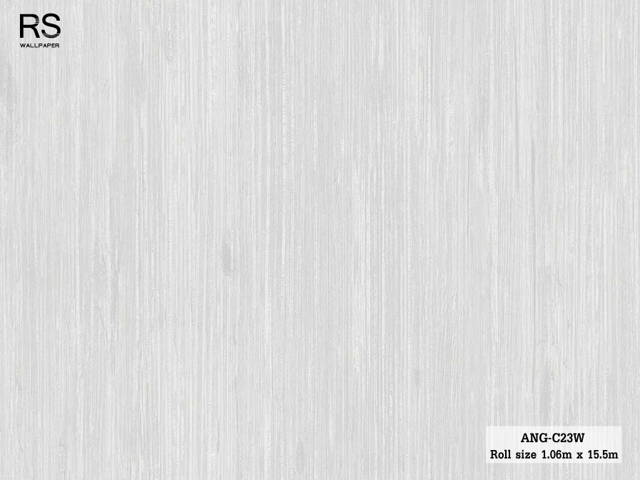 วอลเปเปอร์ ลายไม้ สีเทาอ่อน ANG-C23W