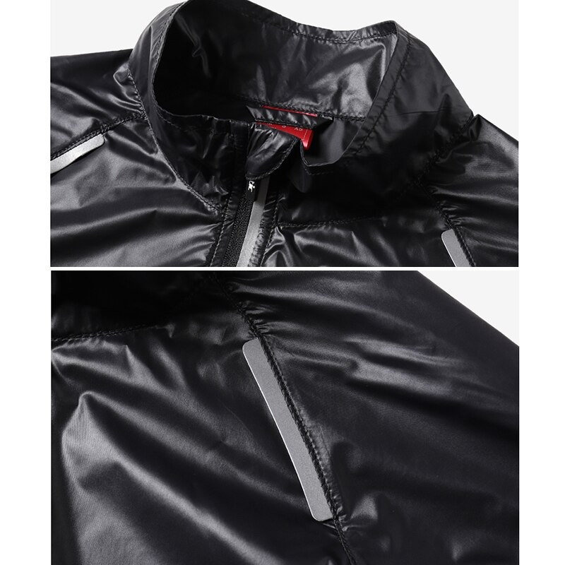 เสื้อกันฝน กันลม ปั่นจักรยาน ผ้าลื่น SANTIC M9CO1105