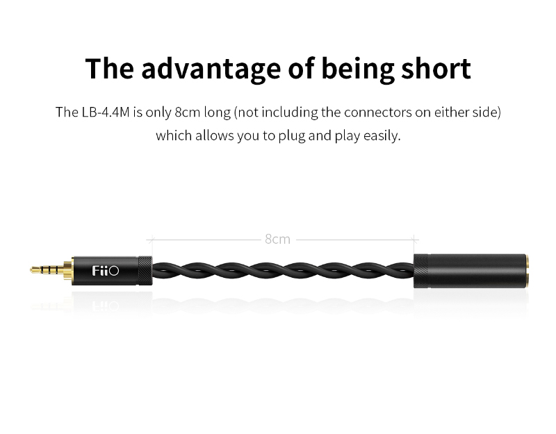 ขาย FiiO LB-4.4M สายแปลง Balanced 4.4mm เป็น 2.5mm