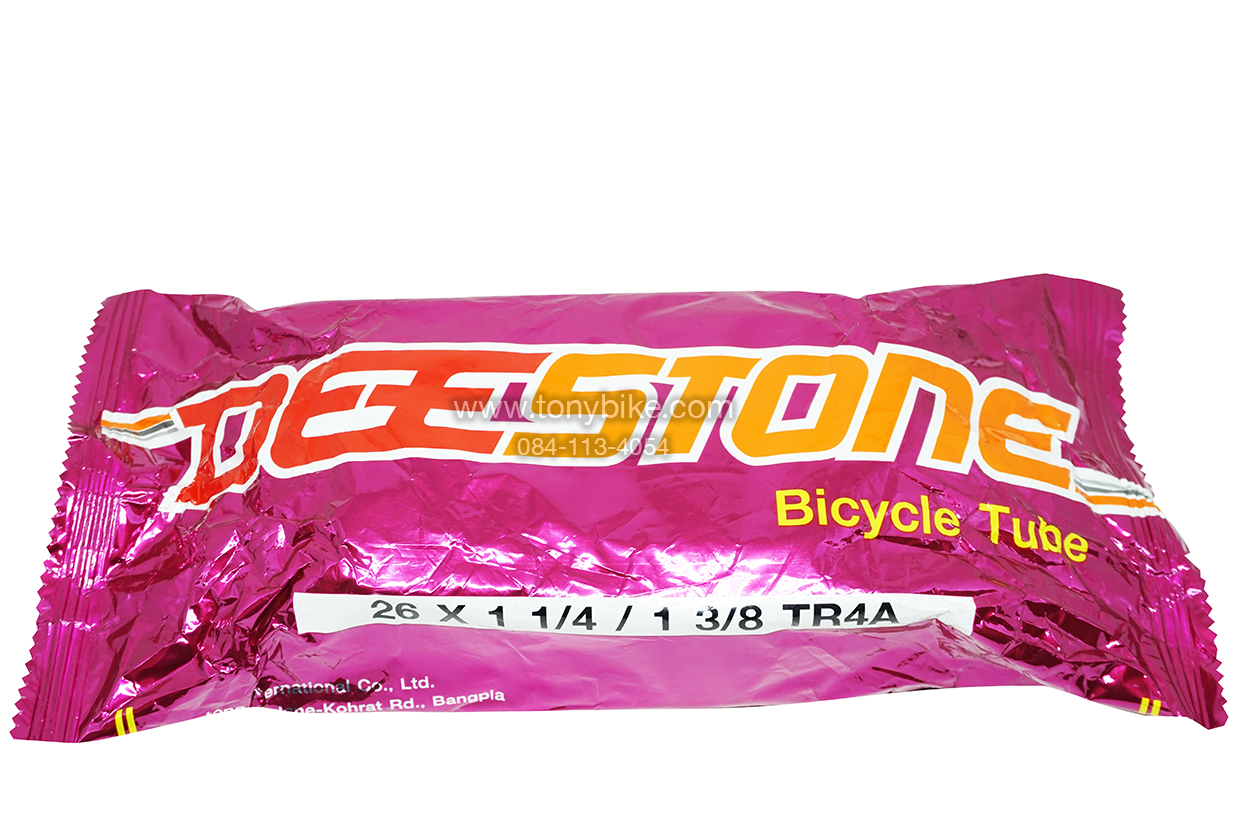ยางในจักรยาน Deestone 26" x 1 1/4" - 1 3/8" AV หัวจุกสูง 30 มม. หัวใหญ่แบบมอเตอร์ไซด์