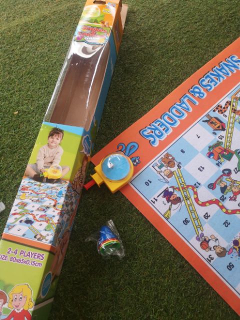 เกมบันไดงูยักษ์ เกมบันไดงูจัมโบ้ บันไดงู เกมบันไดงูไซค์ใหญ่ พร้อมส่ง