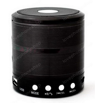ลำโพง บลูทูธ Mini Speaker WS - 887 สีดำ ส่งฟรี!!!