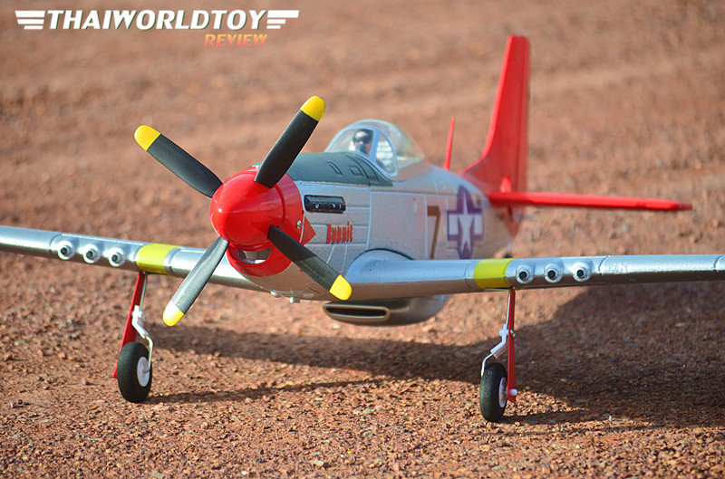 P-51D Mustang 750mm. 4Ch6G AUTO