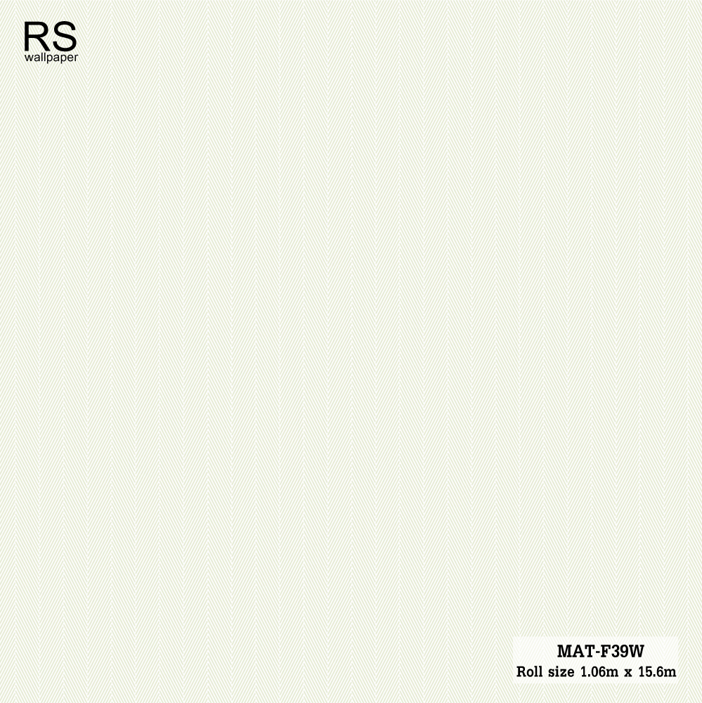 วอลเปเปอร์ พื้นสีเขียวอ่อนพาสเทล มีลายเส้นสีเดียวกันในตัว MAT-F38W