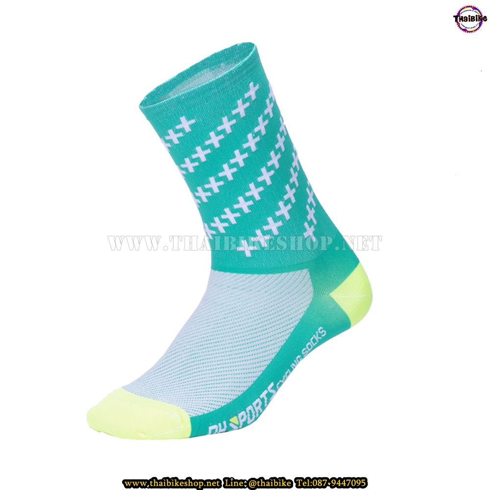 ถุงเท้าจักรยาน ถุงเท้ากีฬาออกกำลังกาย วิ่ง DH SPORT รุ่น DH18 สำหรับเท้าไซต์39-46