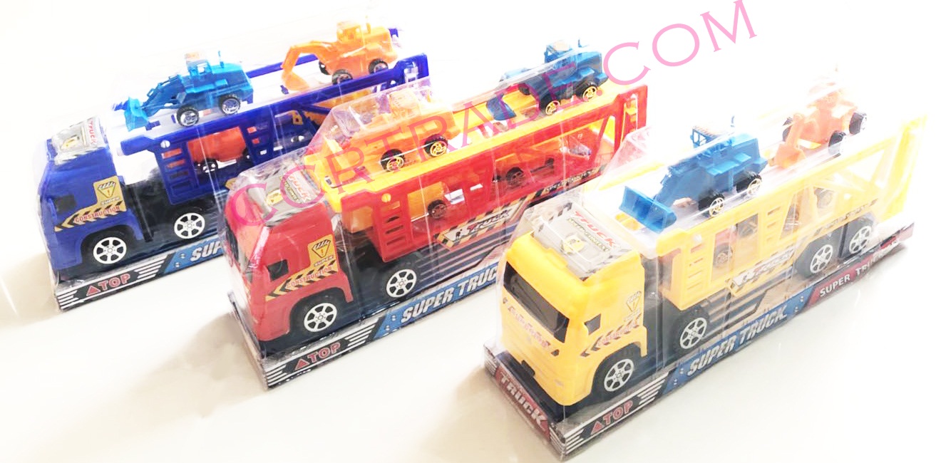 รถบรรทุกแม็คโคร 4 คัน มีลานฝาครอบ 17x35 ซม.(1x3)