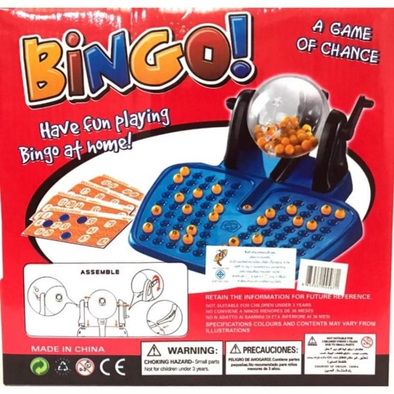 BINGO บิงโกเกมส์ บิงโกล็อตโต้ 90 ตัวเลข พร้อมส่งจากไทย