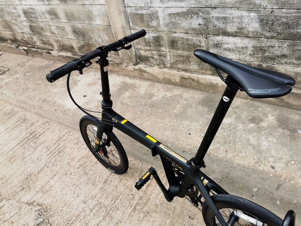 จักรยานพับได้คาร์บอนแท้ JAVA ARiA 18sp น้ำหนักเบา พับได้ Full Carbon FoldingBike