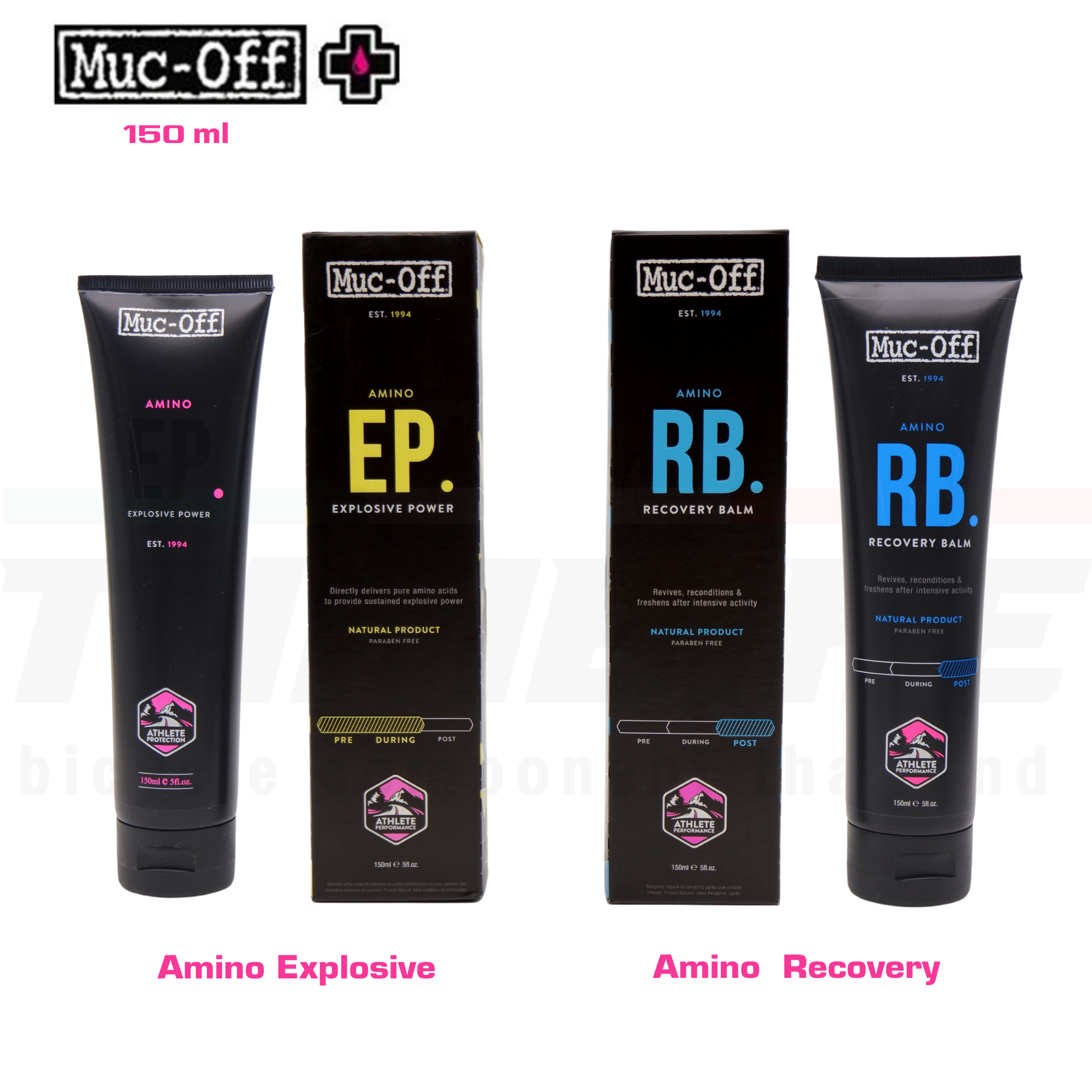 ครีม/ยานวด Muc-Off Amino Recovery Explosive Power Balm 150 ml