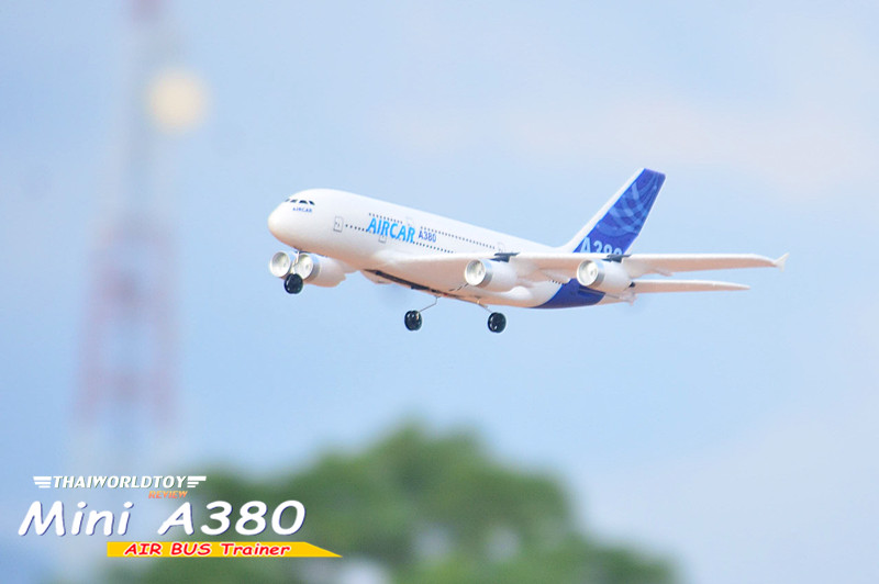 Mini A-380 3Ch 6Gyro เครื่องบินโดยสารบังคับ