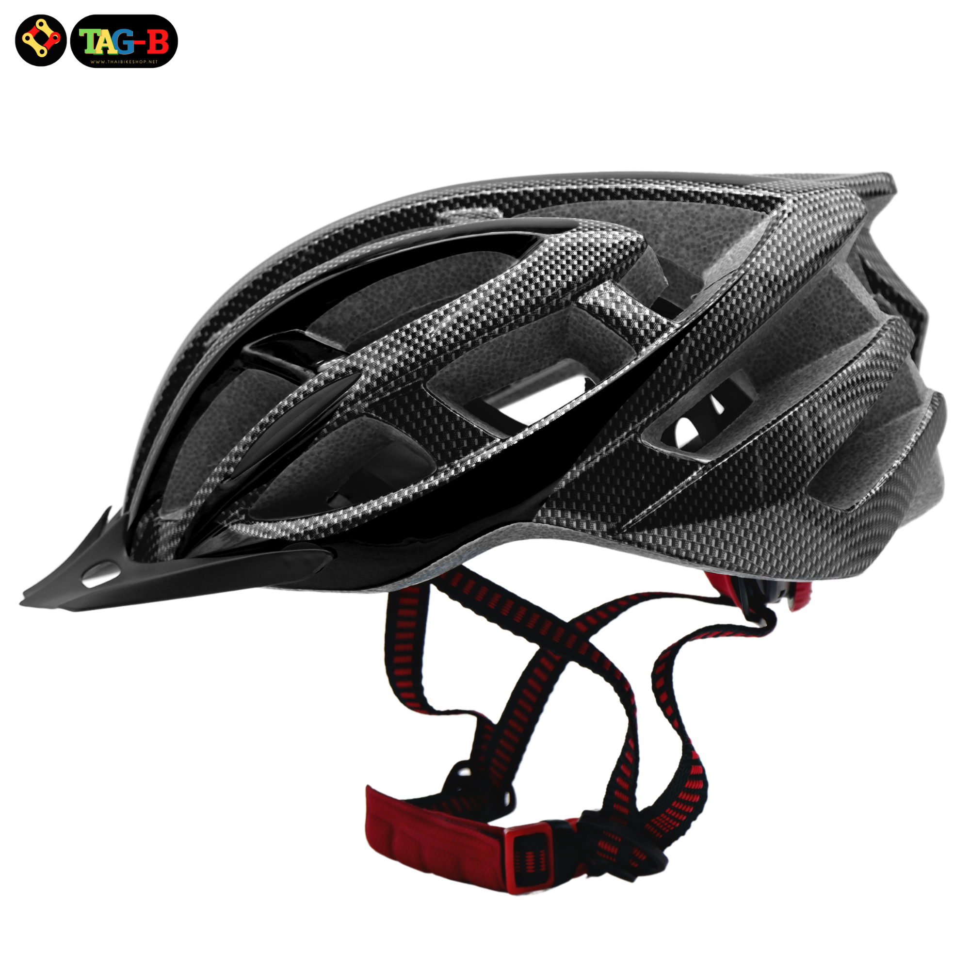 หมวกกันน็อคจักรยานเสือหมอบ เสือภูเขา TAG-B