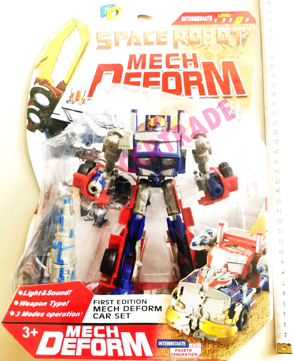 หุ่นรถออฟติมัสแปลงร่างแผงจัมโบ้ 24x34.5 ซม.(1x3)