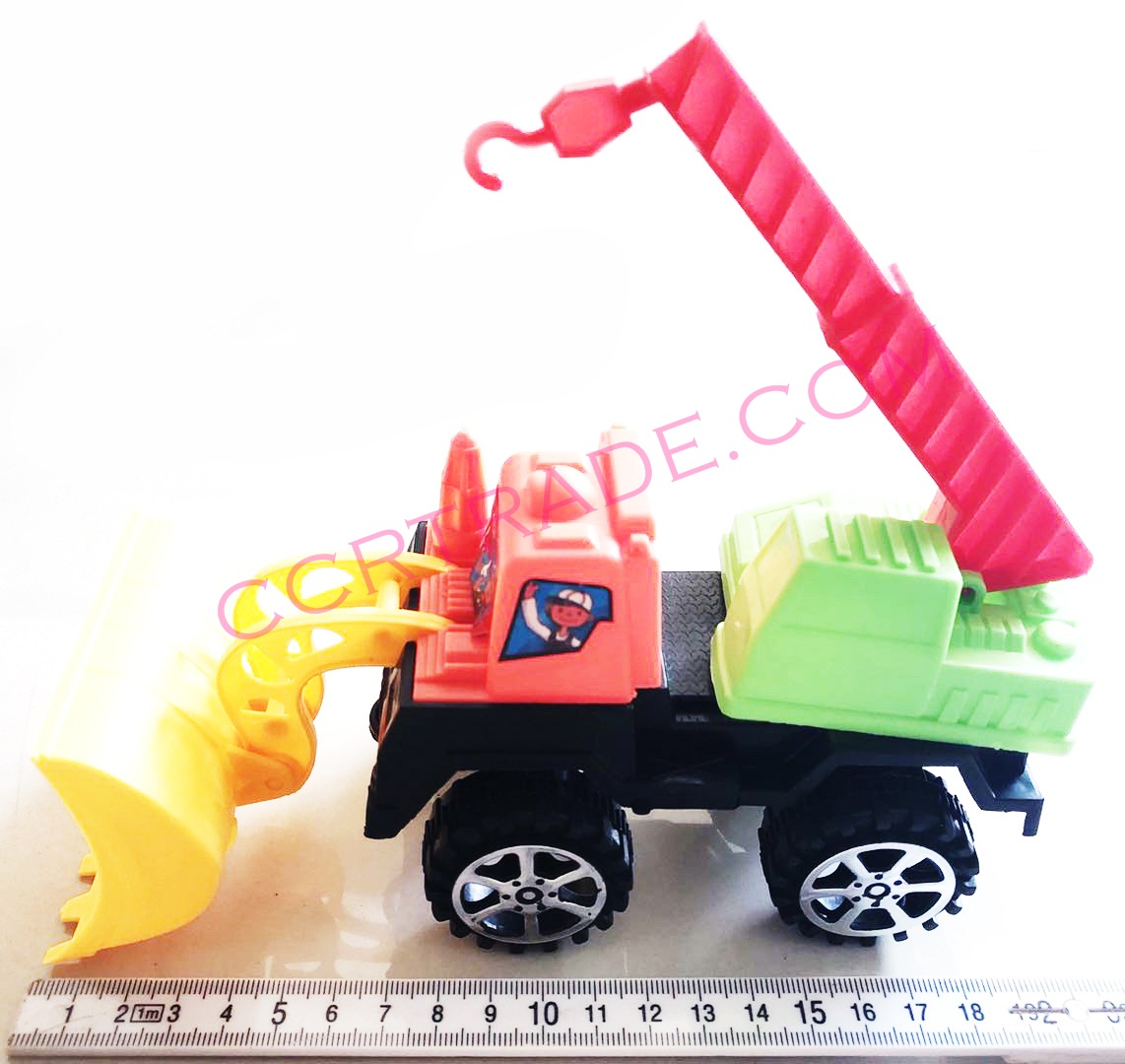 รถแม็คโครสีสด 2 หัว หมุนได้ 20 ซม.