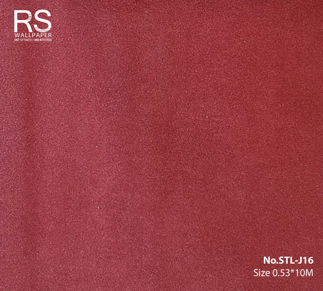วอลเปเปอร์ สีพื้นแดง มีกลิตเตอร์วิ้งๆ No.STL-J16
