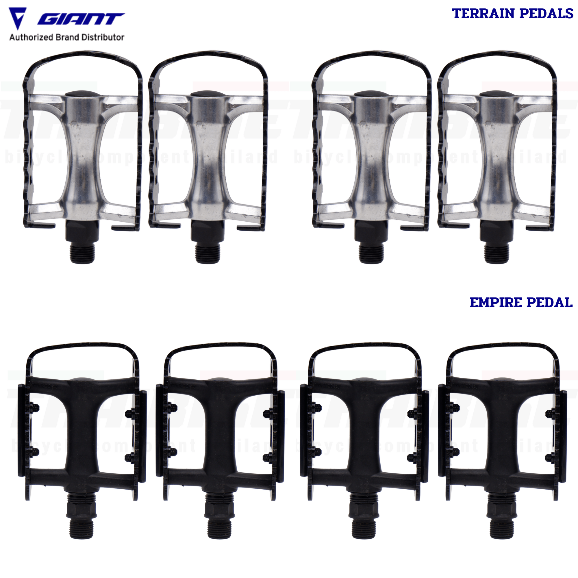 บันไดจักรยานเสือหมอบ เสือภูเขา GIANT EMPIRE PEDAL/TERRAIN PEDALS/CITY PEDAL-CORE/PLASTIC PLATFORM PEDAL