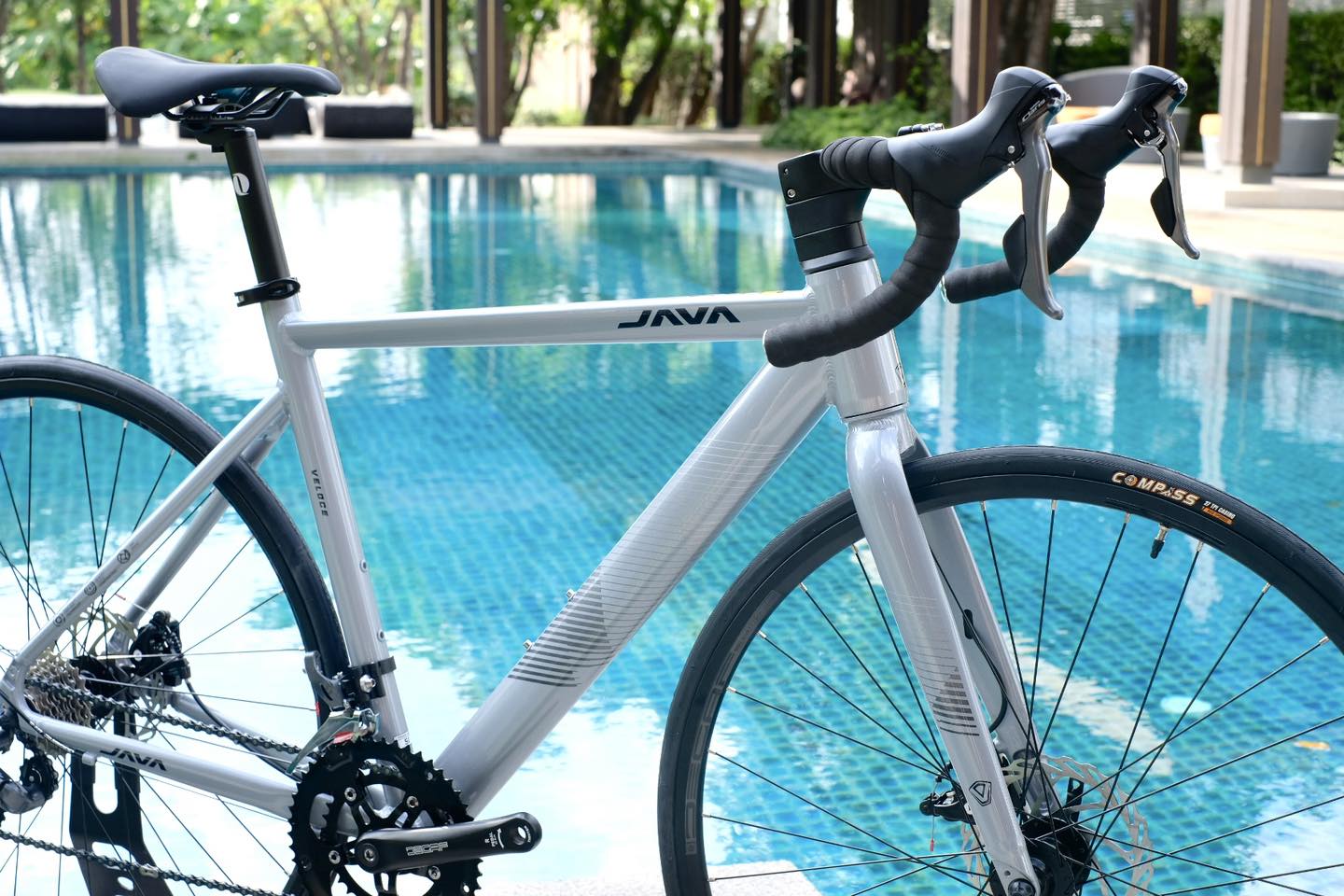 JAVA : VELOCE จักรยานเสือหมอบ เกียร์ SHIMANO 16 สปีด ตัวถังอลู ซ่อนสาย