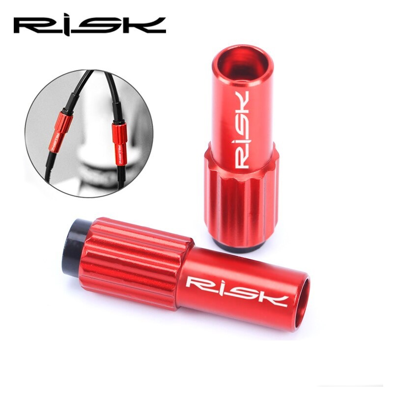 ตัวปรับสายเกียร์ สายเบรค จักรยาน RISK แบบอลูมิเนียม Cable Adjustment Screw
