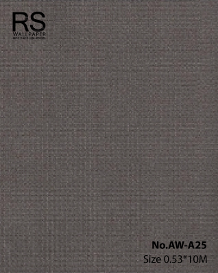 วอลเปเปอร์สีน้ำตาลเข้ม มีเทกเจอร์ No.AW-A25