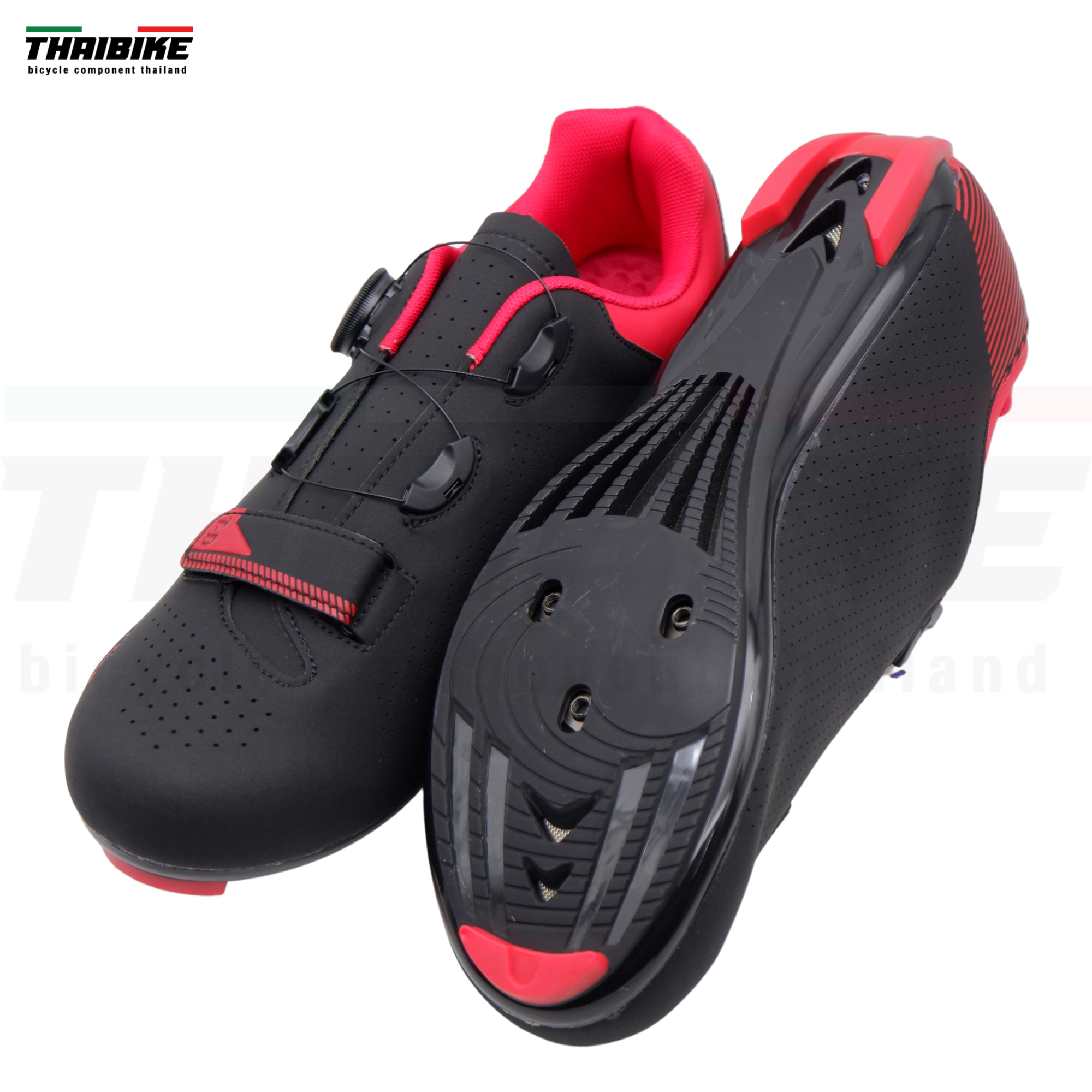 รองเท้าปั่นจักรยานเสือหมอบ THAIBIKE T-DING รองเท้าคลีตหมอบ