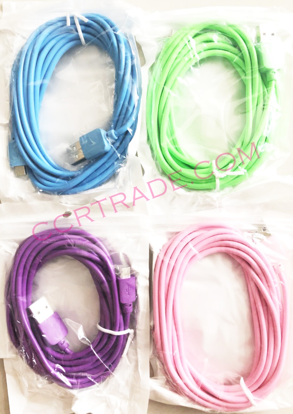 สายชาร์ทซัมซุง 3 ม. ถุง 14 ซม.(สาย PVC)