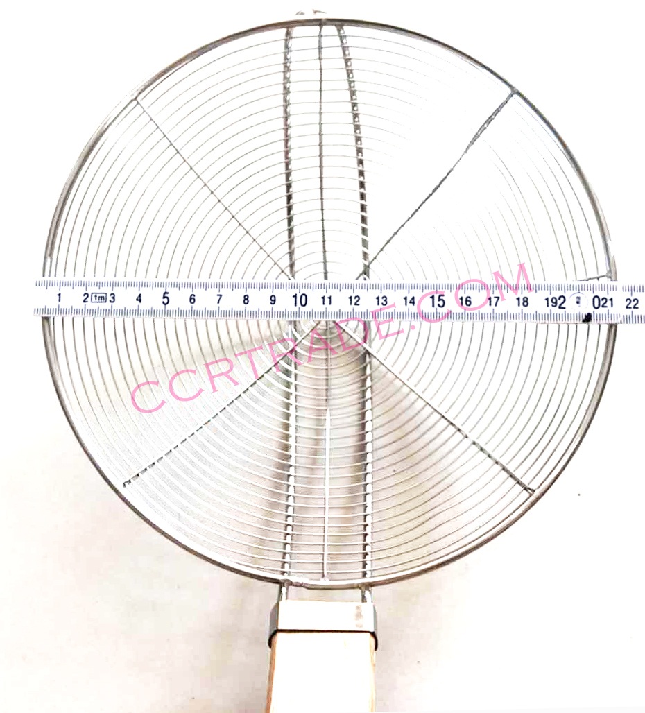 กระชอนตักทอดด้ามไม้ หน้า 22 ซม. (1x3)