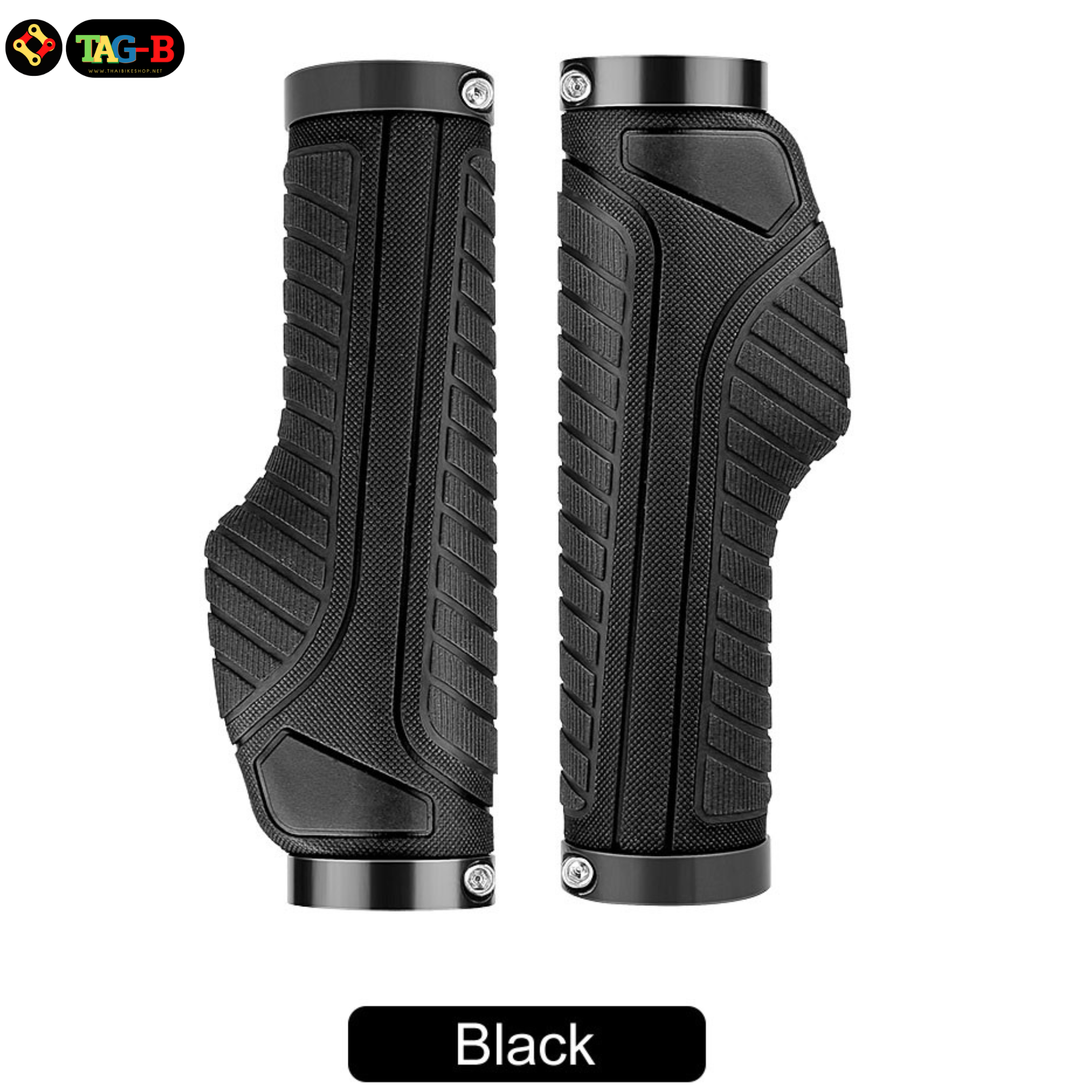 ปลอกแฮนด์จักรยานแบบรัด มีส่วนรองรับมือ SD พร้อมรัดสองชั้น