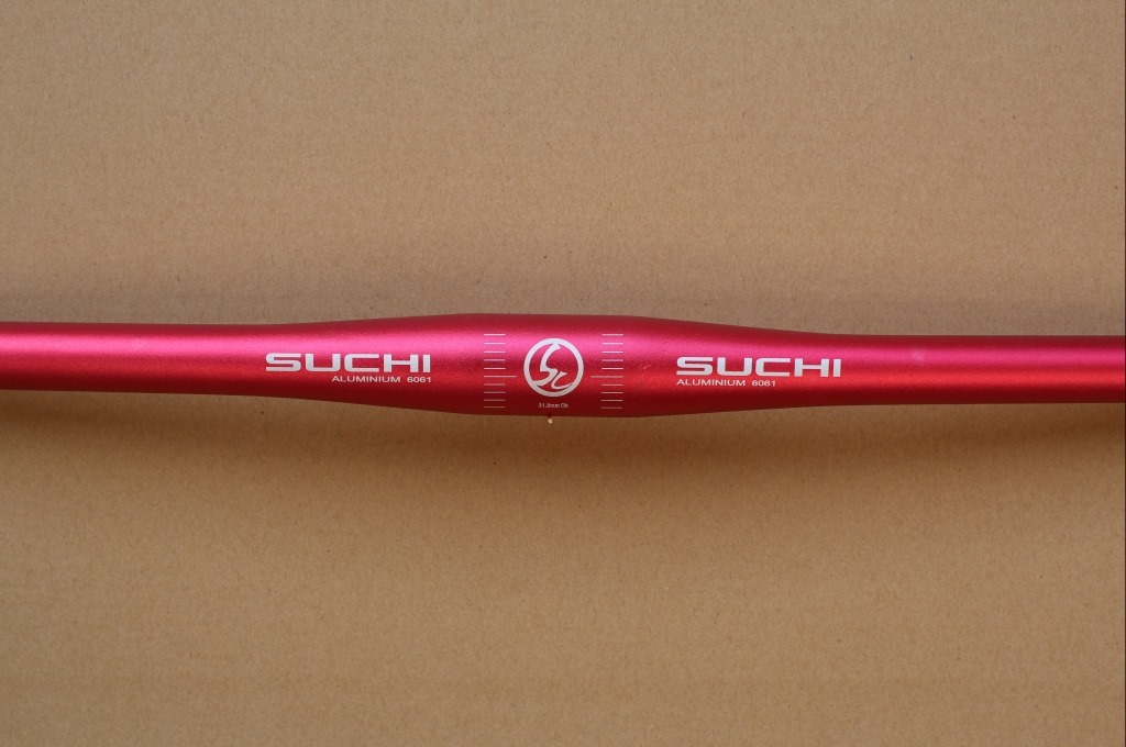 แฮนด์จักรยานเสือภูเขา อลูมิเนียม SUCHI 31.8X620 มม.