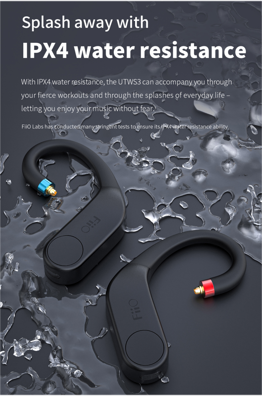 ขาย FiiO UTWS3 อะแดปเตอร์เปลี่ยนหูฟังให้รองรับ True Wireless Bluetooth
