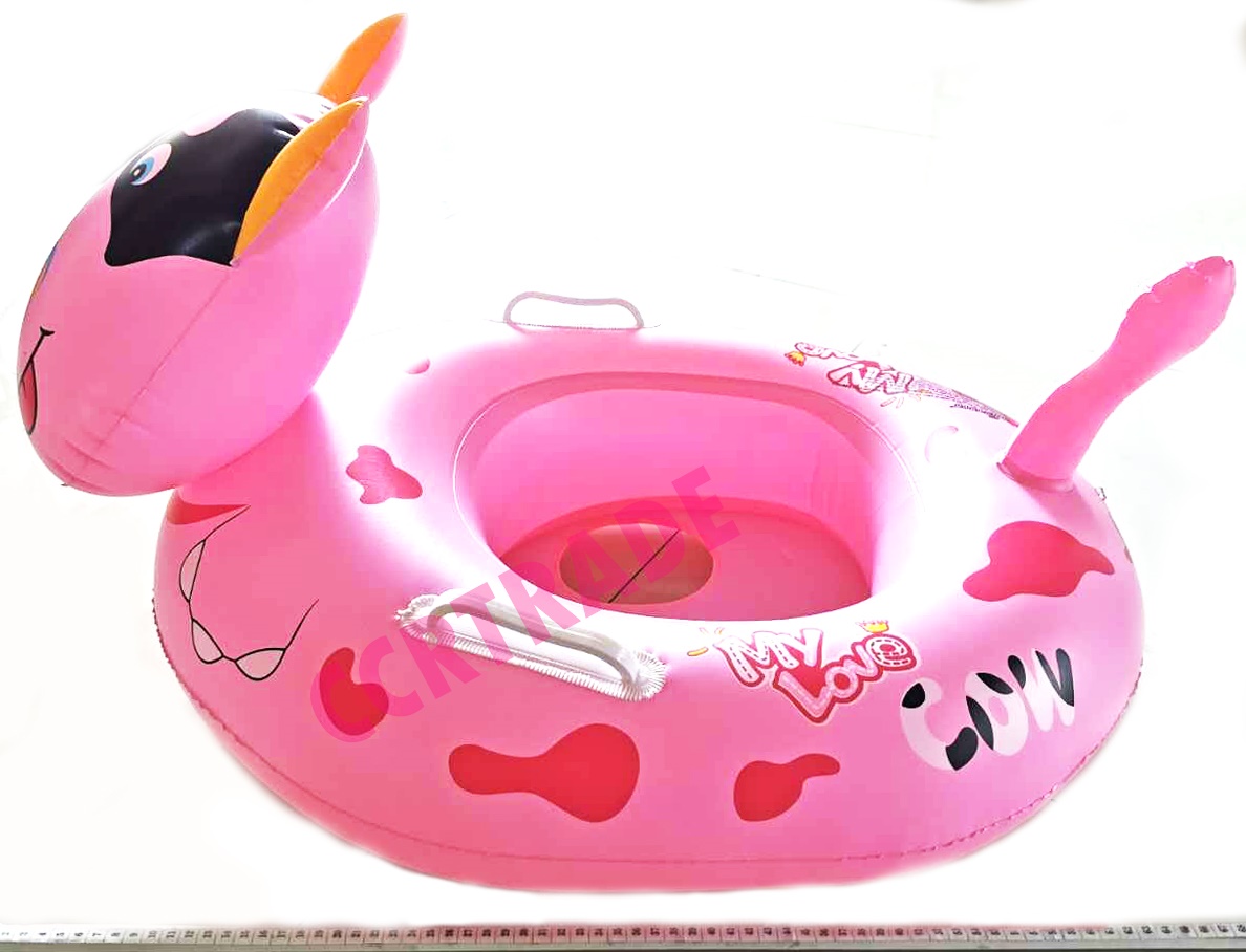 ห่วงสอดขาเป่าลม มีเสียง ลายวัว 45x73 ซม.(1x3)