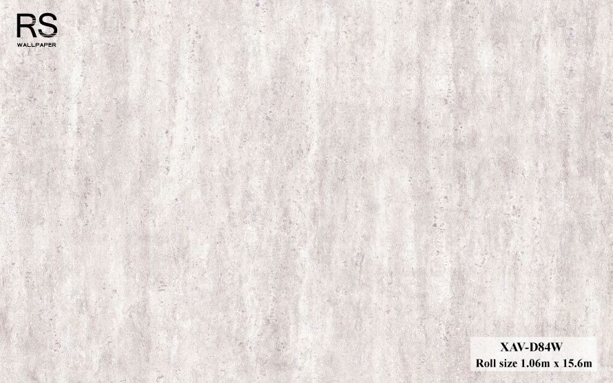 วอลเปเปอร์ ลายคอนกรีตปูนเปลือย สีเทาอ่อนอมครีม XAV-D84W