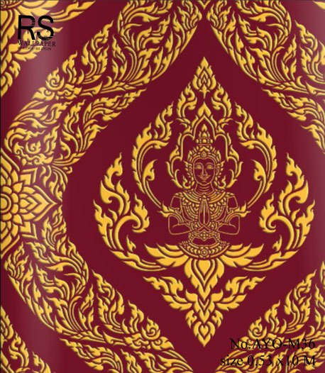 วอลเปเปอร์ ลายไทย AYO-M36