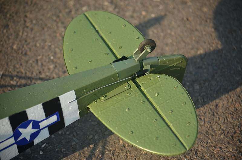 Piper J-3 ARMY 680MM. 6Gyro