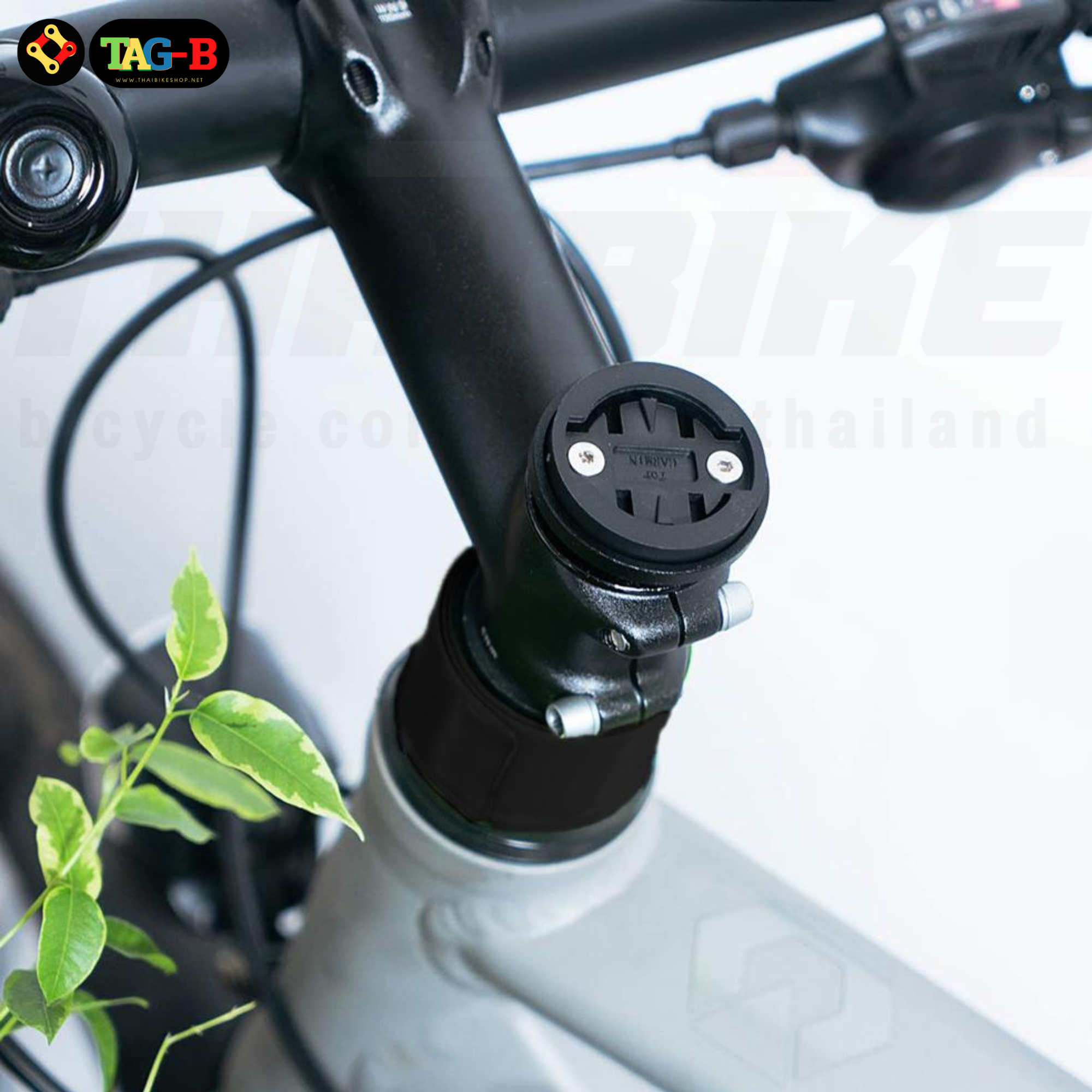 ฝาปิดสเต็มแบบติดไมล์จักรยาน GARMIN BRYTON CATEYE IGPSPORT