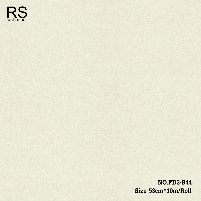 วอลเปเปอร์พื้นเรียบโทนสีครีม FD3-B44