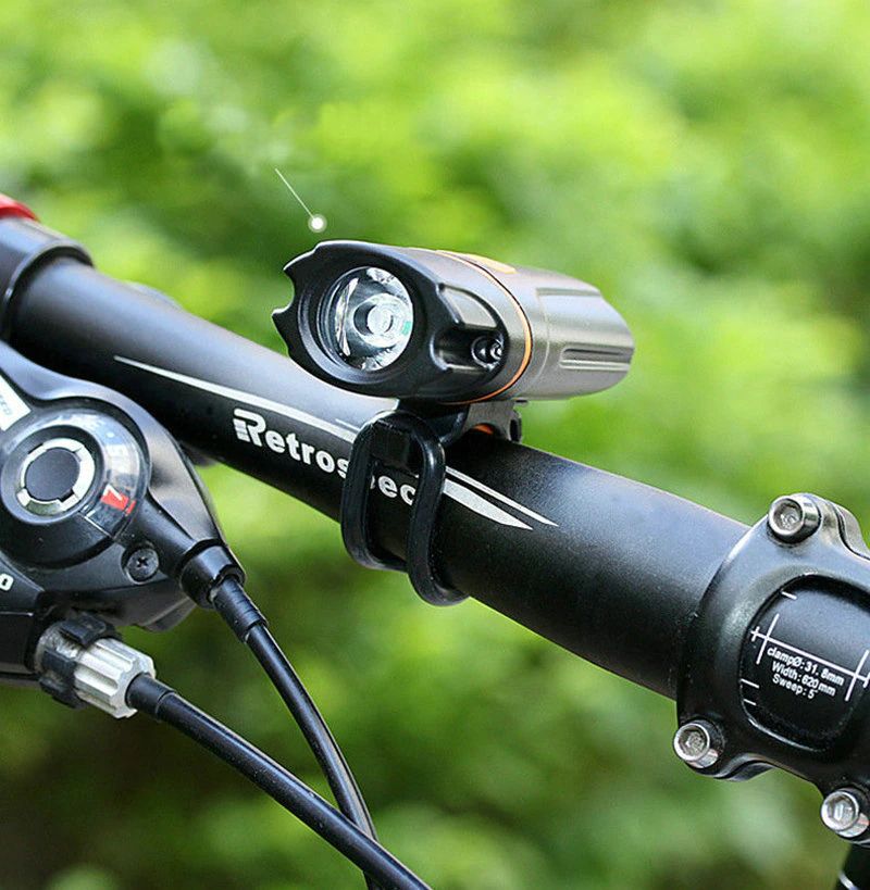 ไฟหน้าจักรยาน FF SUPER BRIGHT ชาร์จ USB