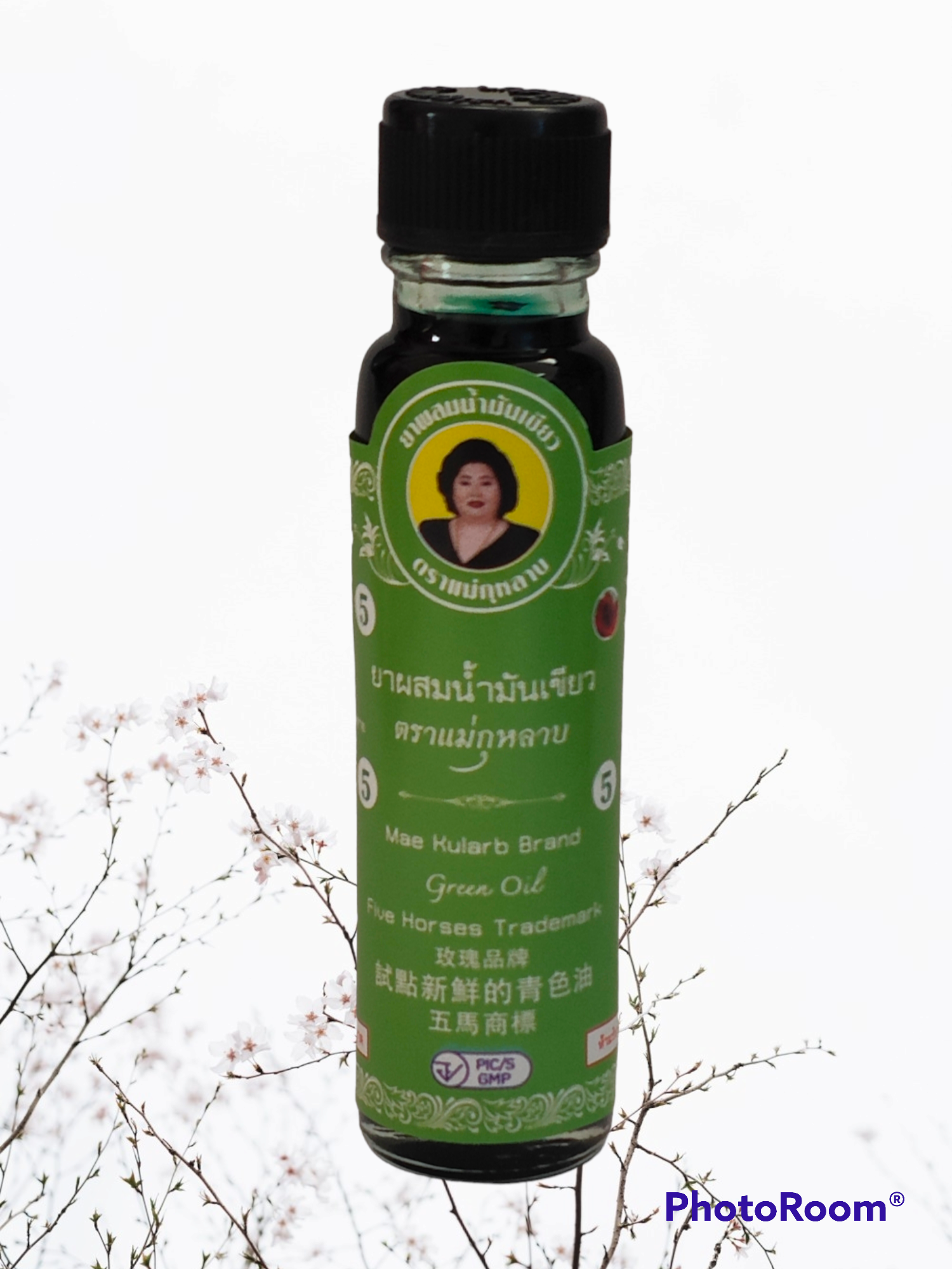 น้ำมันเขียวแม่กุหลาบ 25 ml.