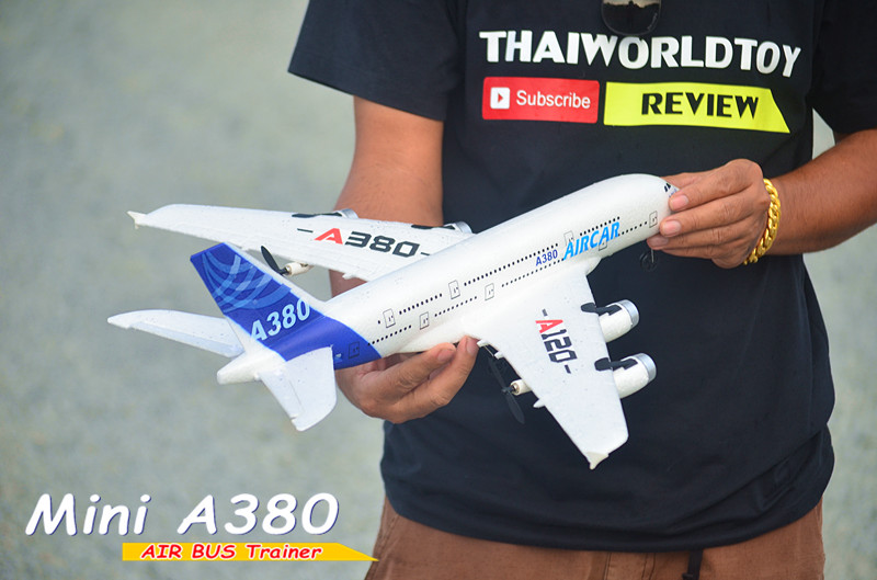 Mini A-380 3Ch 6Gyro เครื่องบินโดยสารบังคับ