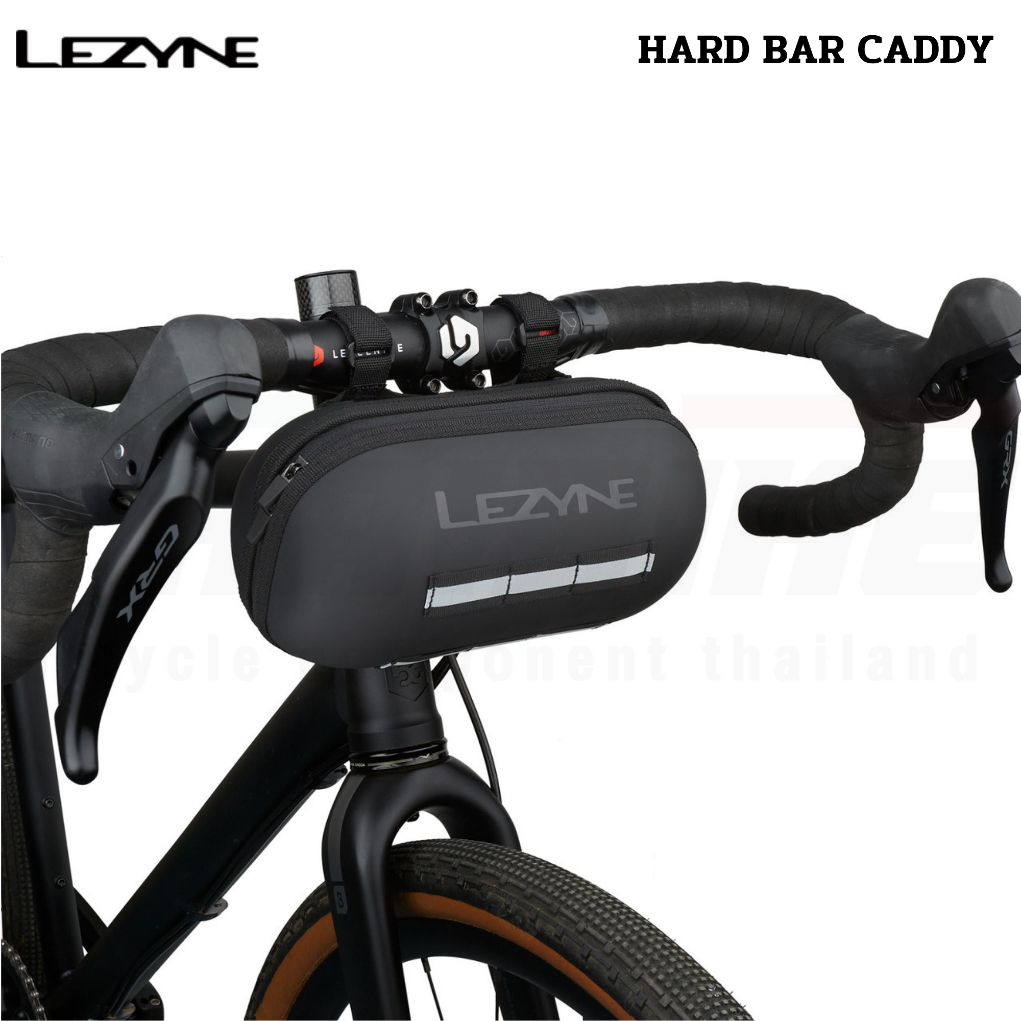 กระเป๋าหน้าจักรยาน LEZYNE HARD BAR CADDY 2.2L