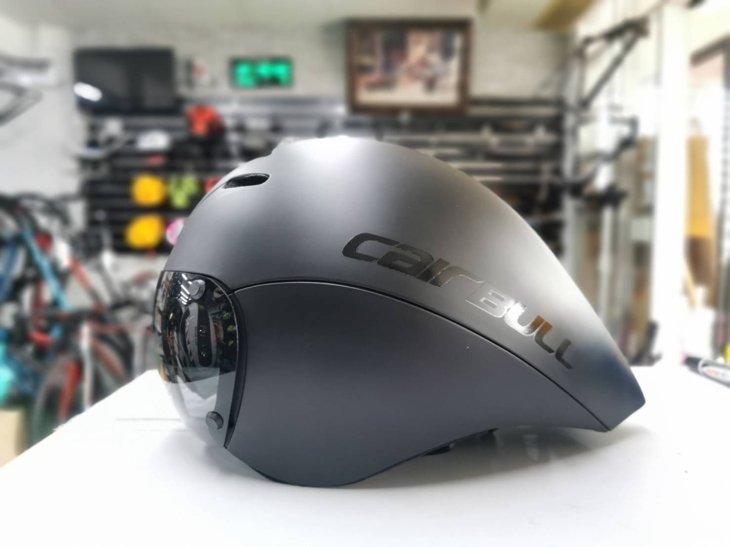 หมวกกันน็อค Cairbull VICTOR for TT หมวกกันน็อคจักรยาน แอร์โร่ว์ หมวกมีแว่น หมวก TT